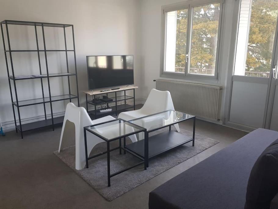 Appartement Calme 3 Chambres Avec Lit Double Wifi - Parking Facile Vandoeuvre-lès-Nancy Zewnętrze zdjęcie